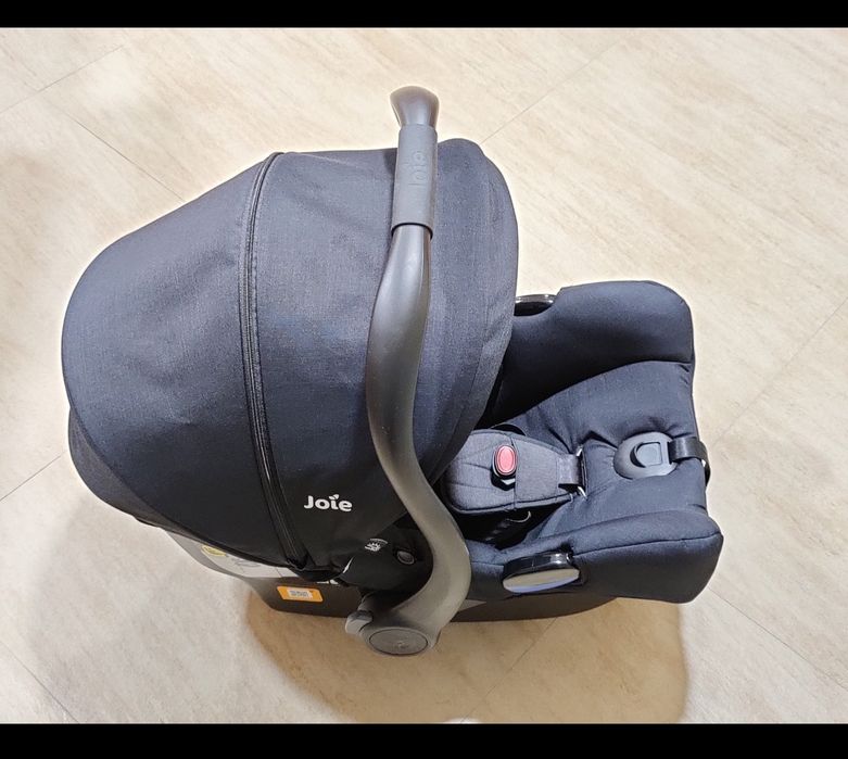 Conjunto Joie-Chrome DLX+babycoque I-Gemm 2+Cadeira auto+Base Isofix
