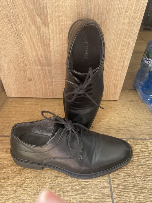 Buty eleganckie czarne ottimo rozm 36 na komunie wesele