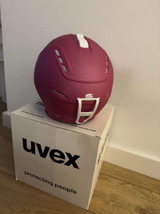 Kask narciarski dziewczęcy Uvex 51-55