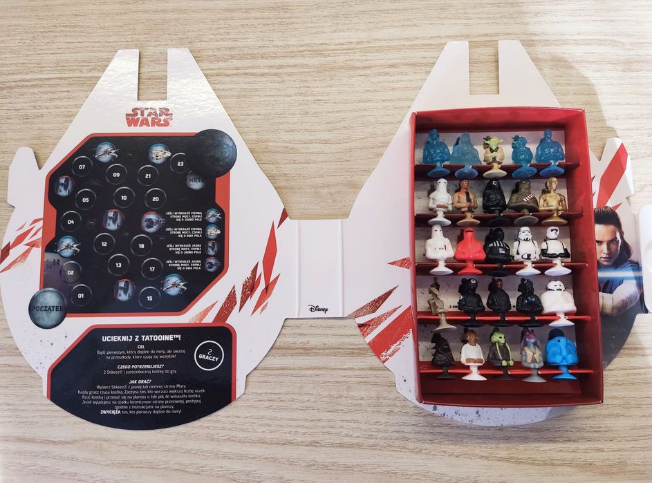 Album STAR WARS kolekcjonerski STIKEEZ Gwiezdne Wojny figurki gra