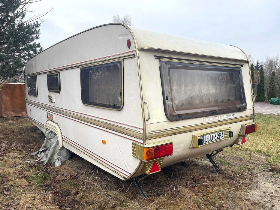 Przyczepa kempingowa Tabbert 660, rok 1987 stan bardzo dobry - sucha, 2 ...
