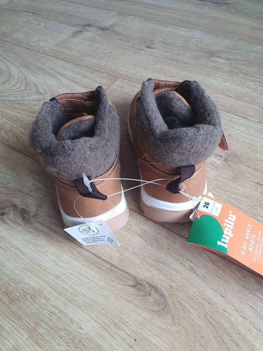 Buty ocieplane rozmiar 26 Lupilu nowe