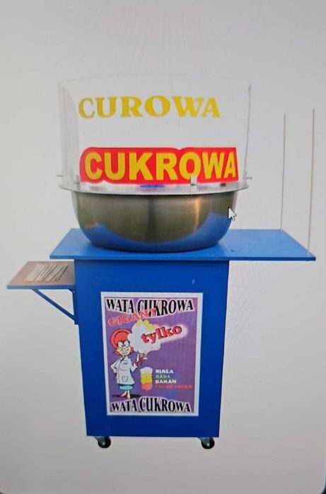 HIT, Najszybsza maszyna do waty cukrowej, wata cukrowa, popcorn. ATEST