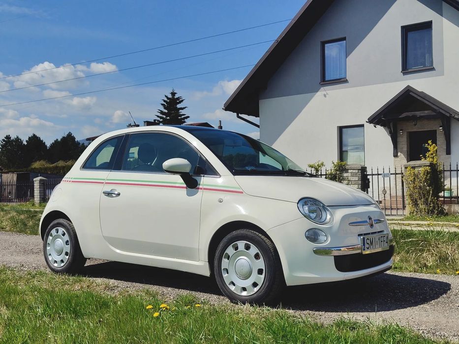 Fiat 500 Witam mam do sprzedania Fiata 500 z panoramicznym dachem autko zadbane