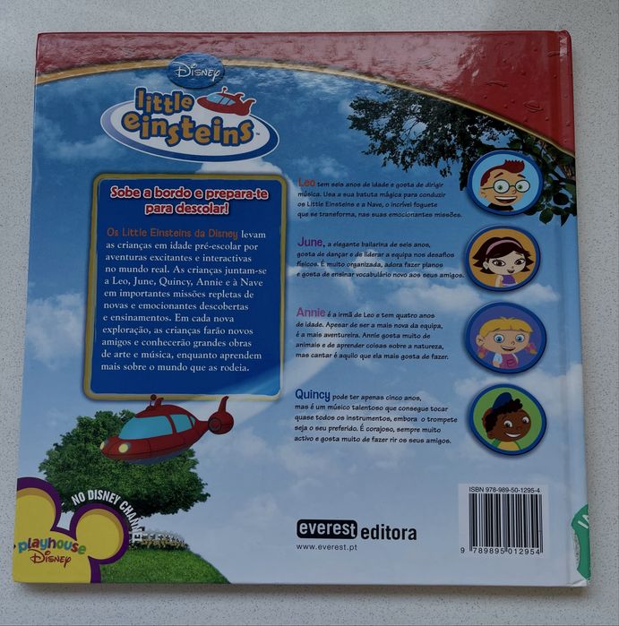 Little Einsteins - O mistério do campo de abóboras - livro