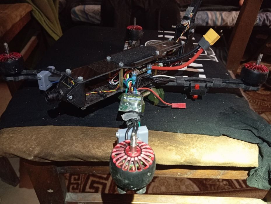 дрон ФпВ fpv 7дюймів