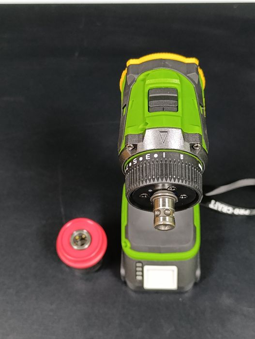 Шуруповерт Procraft PA20Li DFR (з 1 акб та зп).Безщітковий двигун