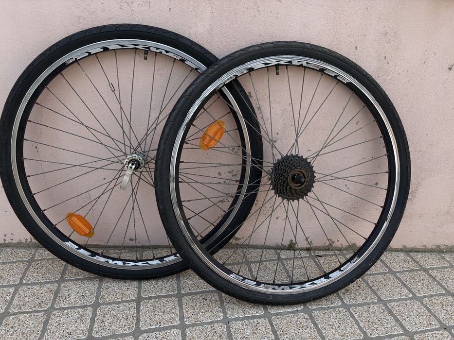 Rodas 26 com pneus e cassete