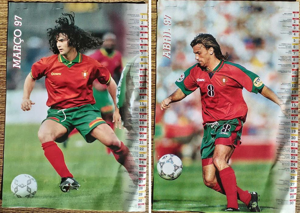 Seleção Nacional – Calendário 1997 (Posters)