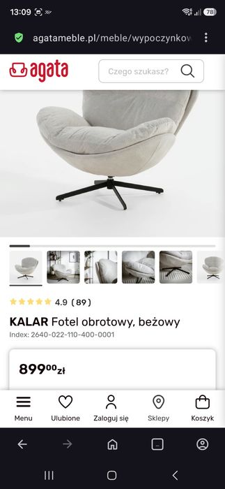 Fotel Kalar Agata Meble