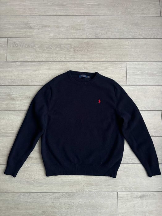Чоловічий Брендовий Шерстяний Светр Поло Ральф Лорен Polo Ralph Lauren XL ХЛ Розмір Кофта Джемпер Пуловер Оригінал