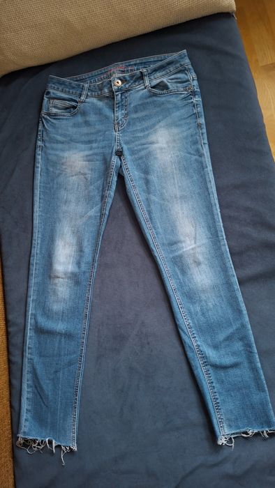 Damskie spodnie jeansowe z s.Oliwer