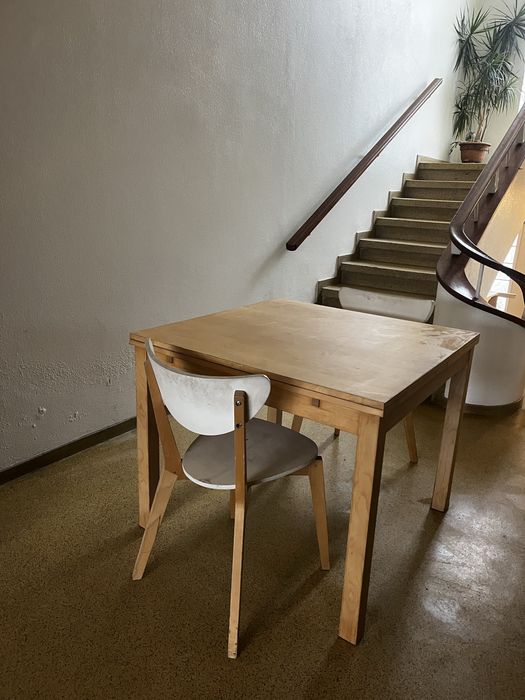 Mesa de madeira IKEA extensível