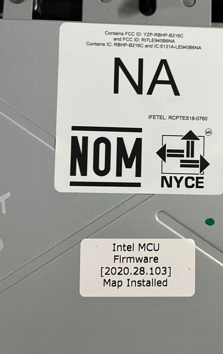 MCU Intel Tesla Model S Model X МЦУ Інтел Тесла Модел С Модел Х