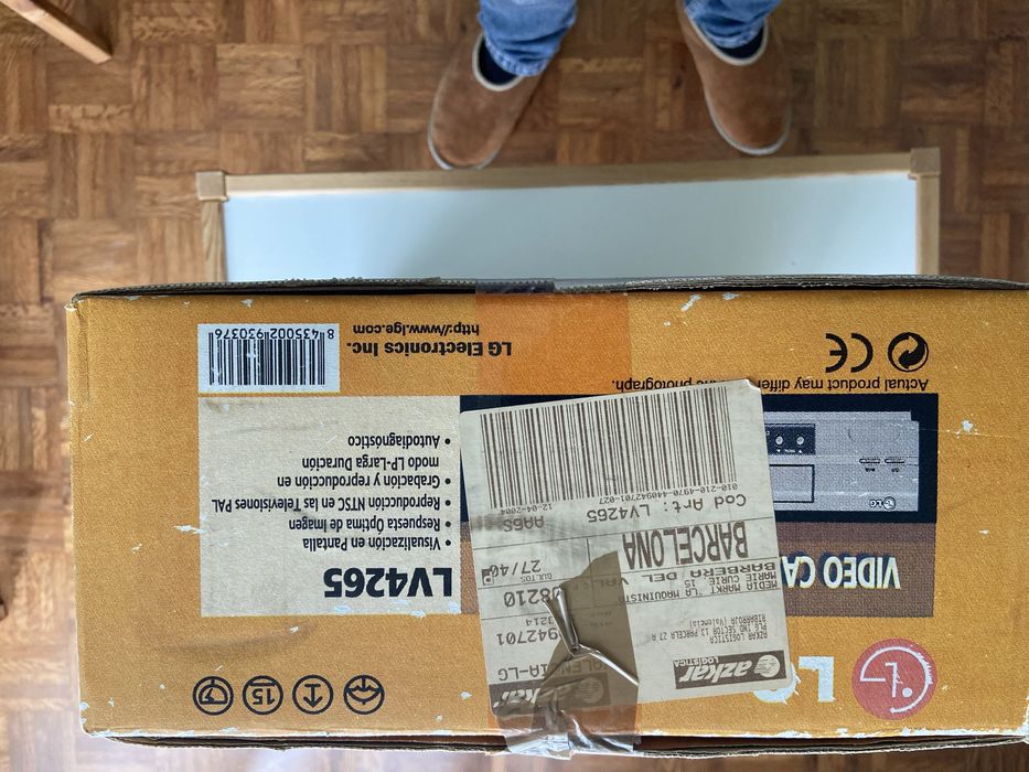 Video gravador LG