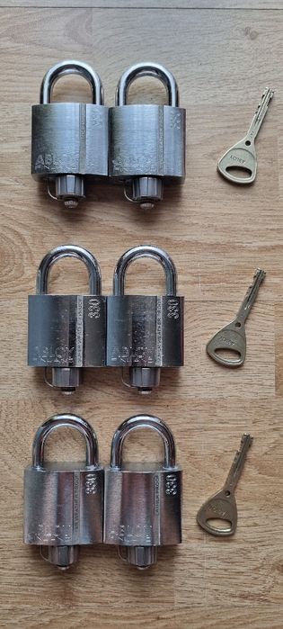 Kłódka Abloy 330 - sztuk 6