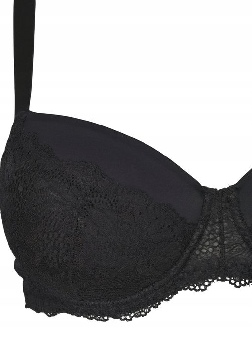 Zizzi 85d Usztywniany Biustonosz Z Koronką