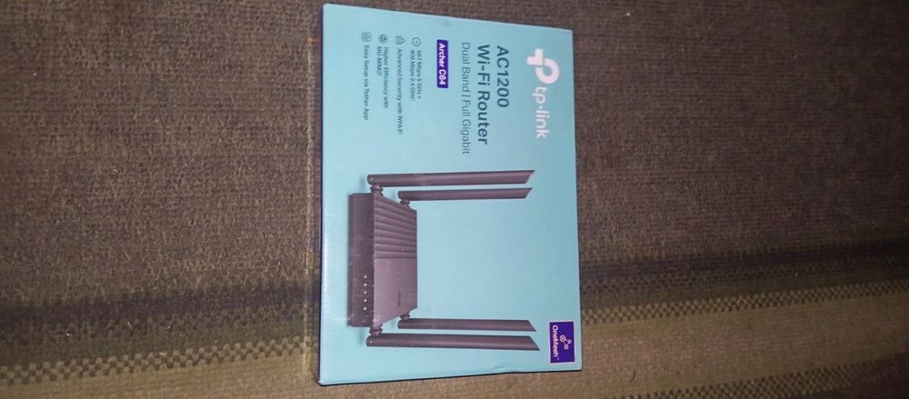 Маршрутизатор/Wi-Fi роутер TP-LINK 1200 Archer C64, WiFi5/1 Гбіт/с