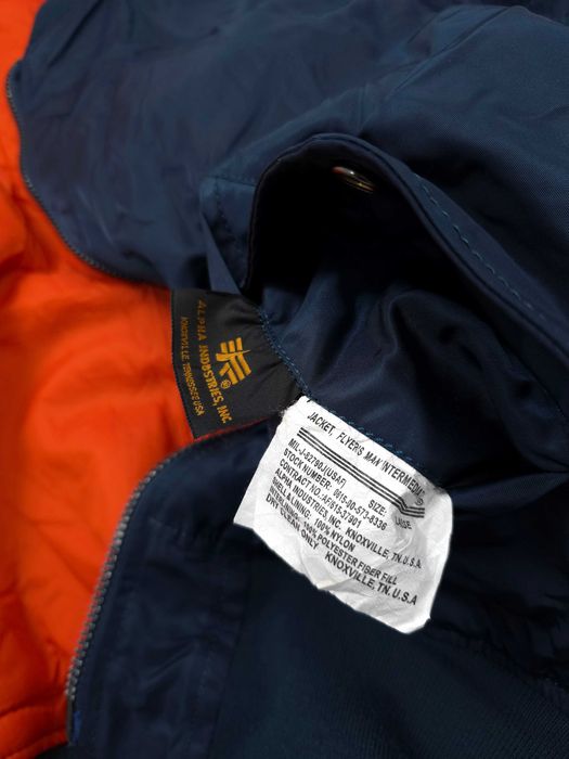 ALPHA INDUSTRIES Flyers Ma1 Jacket Męska Kurtka Bomber L