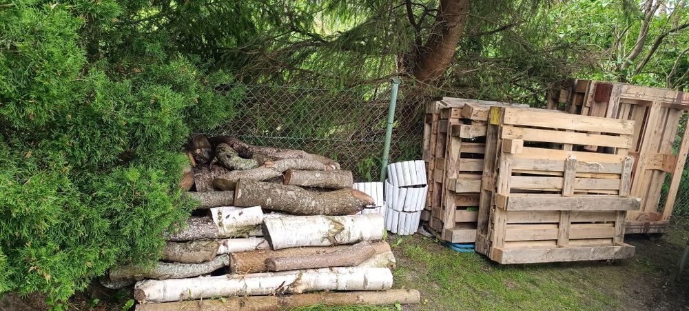 Palety i drewno na opał