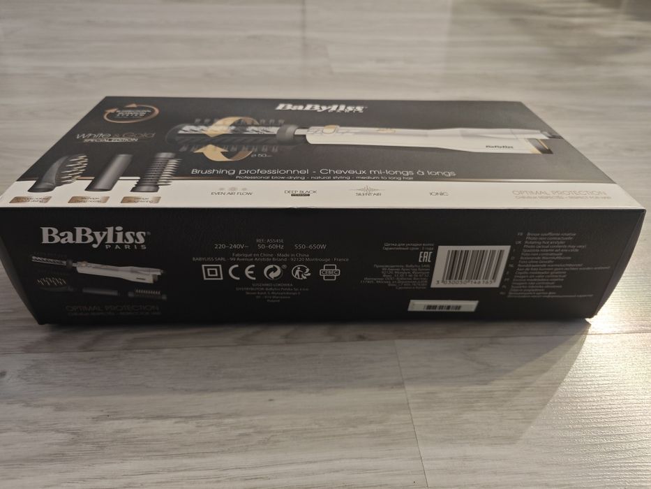 BaByliss szczotka obrotowa z ciepłym powietrzem