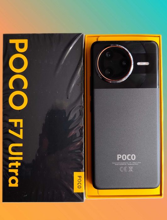POCO F7 Ultra 512  / 16 GB Graphite (antracyt) – stan idealny