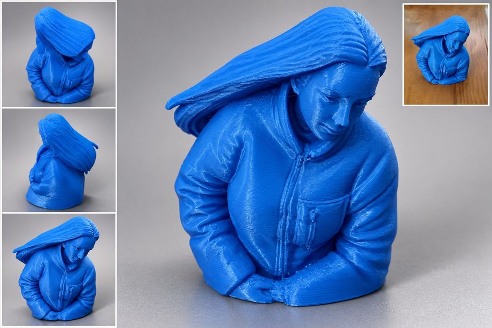 Busto personalizado em 3D