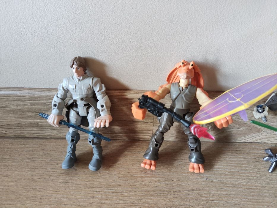 Zestaw Star Wars, figurki, maskotki , ksiazeczki