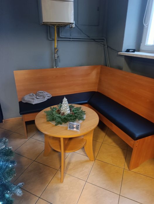 Ława drewniana  narożna