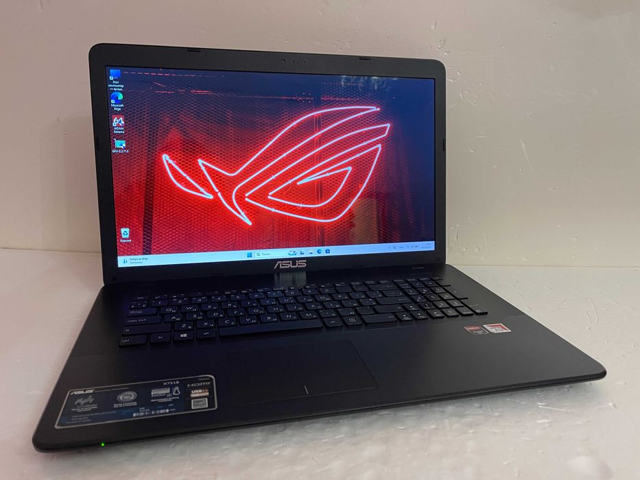 17.3" Экран!!  БОЛЬШОЙ ASUS X751B / Мощный проц. 9" покол / 8 RAM / SSD / + ГАРАНТИЯ!