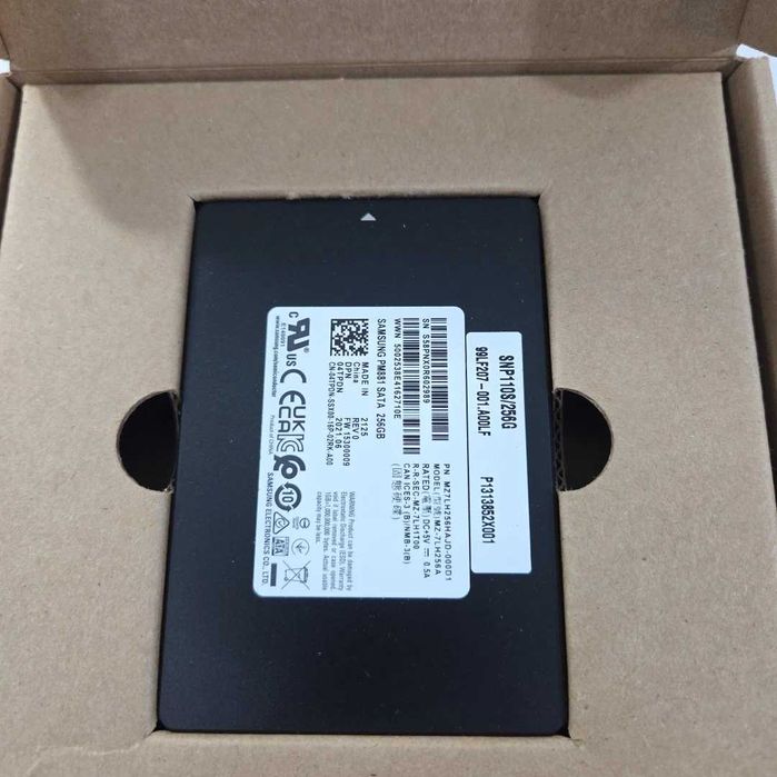 SATA SSD 2.5" 256GB 2.5" - Samsung, Sandisk, Micron привезені із США