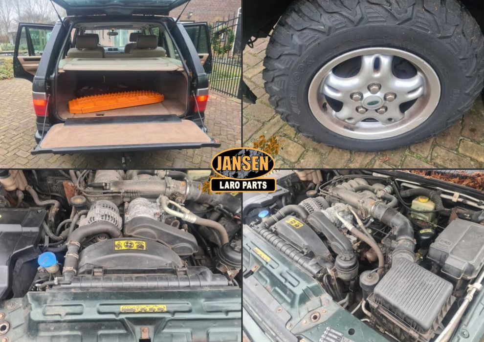 Range Rover p38 1999 Peças usadas 4.0 gancho reboque bancos pele camel