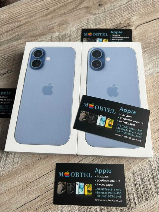 iphone 17 256gb  new mist blue айфон новий