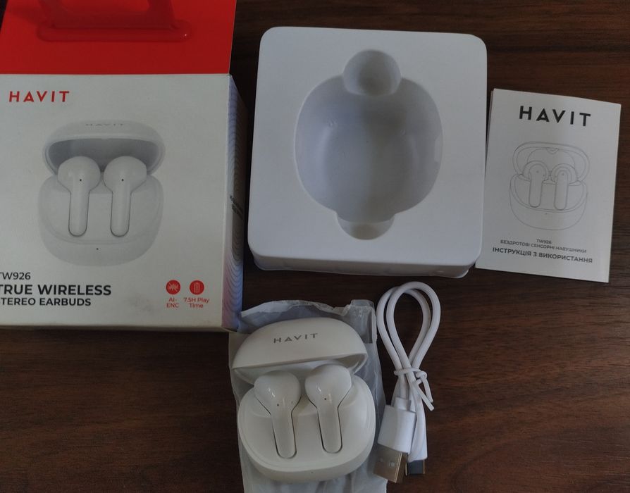 Навушники Havit TW926 True wireless нові
