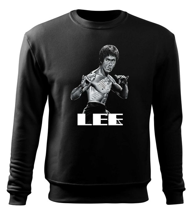 Bluza BRUCE LEE długi rękaw, BLUZA BRUCE LEE prezent święta urodziny