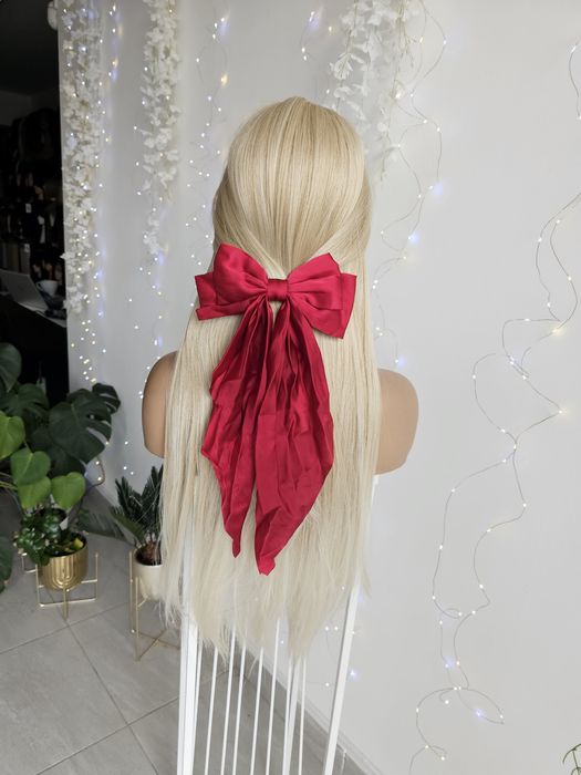 Peruka premium Reni mix blond lace front naturalny efekt, długie włosy