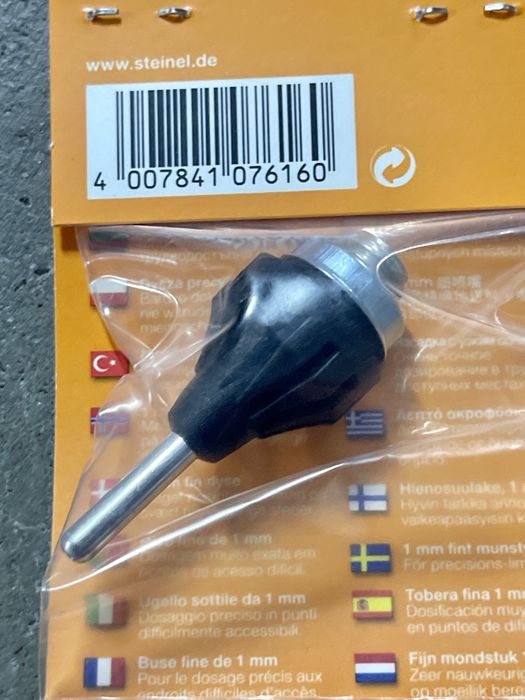 Steinel drobna dysza precyzyjna 1,0 mm 5000 Gluematic 3002 i 3011