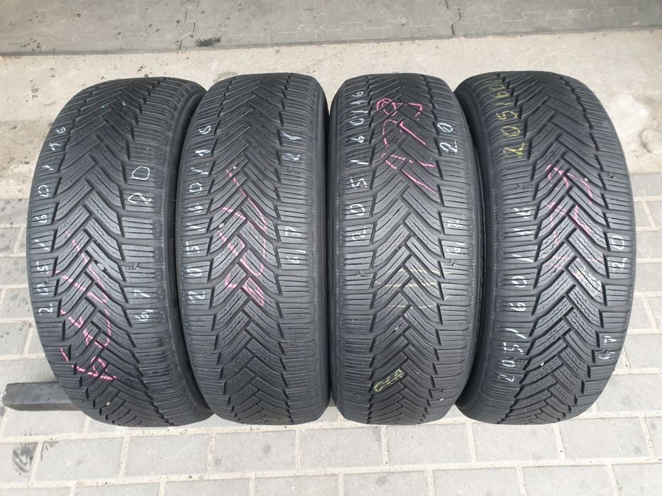 Opony 205/60R16 Michelin Alpin 6 2020r super stan Zima zimowe