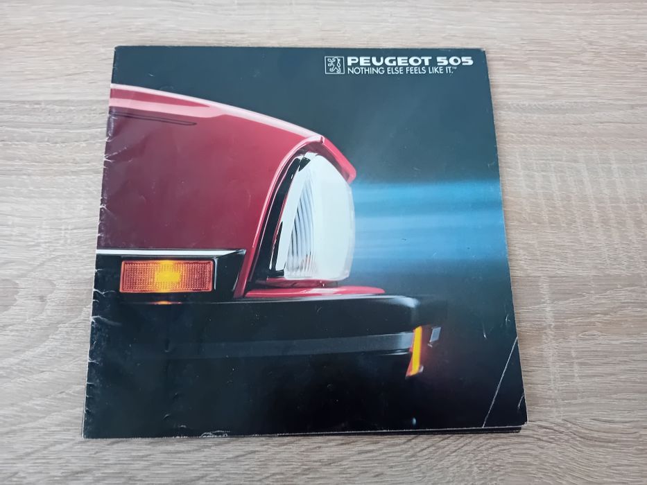 Katalog prospekt Peugeot  505