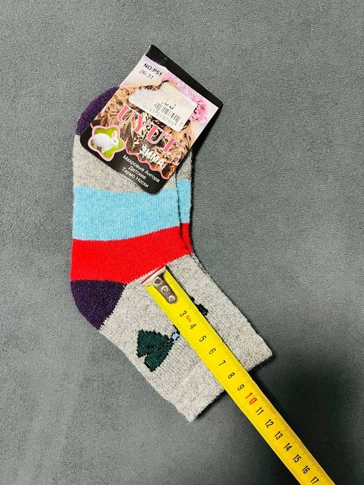 Термо носки р.26-31 Махровые носки зимние Ангоровые носки на девочку