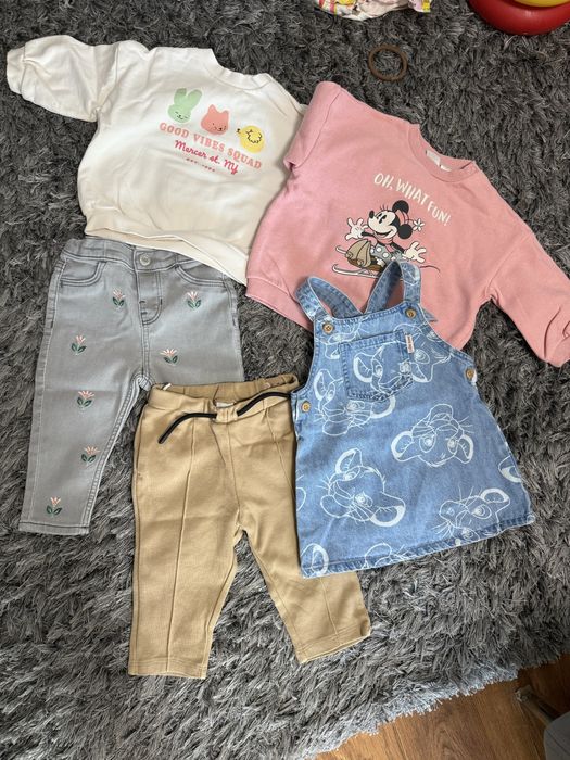 Речі від h&m джинси штани світшот сарафан 74 см