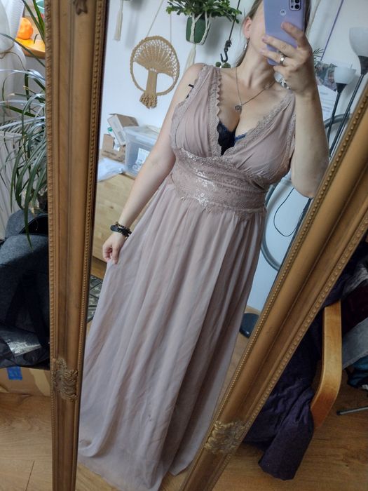 Sukienka suknia wieczorowa rozmiar 42 wesele uroczystość