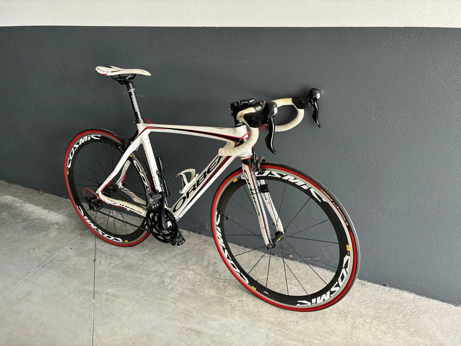 Bicicleta Orbea Orca c/ rodas Mavic e medidor de potência