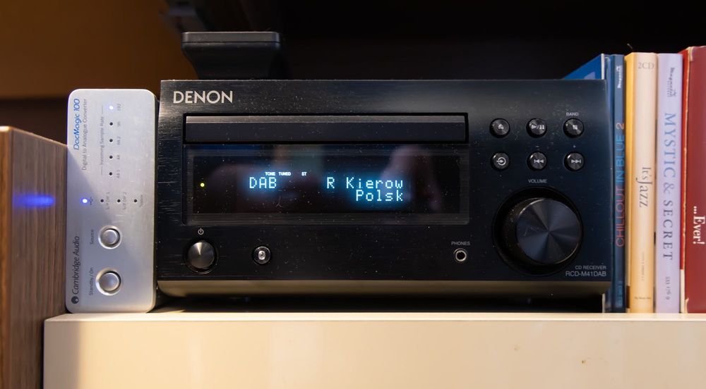 Tylko 800 zl -na gwarancji!  Denon RCD-M41DAB Micro HiFi