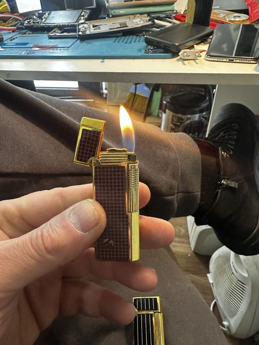 Зажигалки позолота