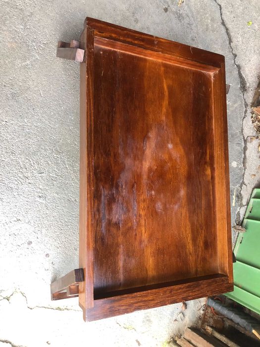 Tabuleiro para levar a cama ou sofa  madeira