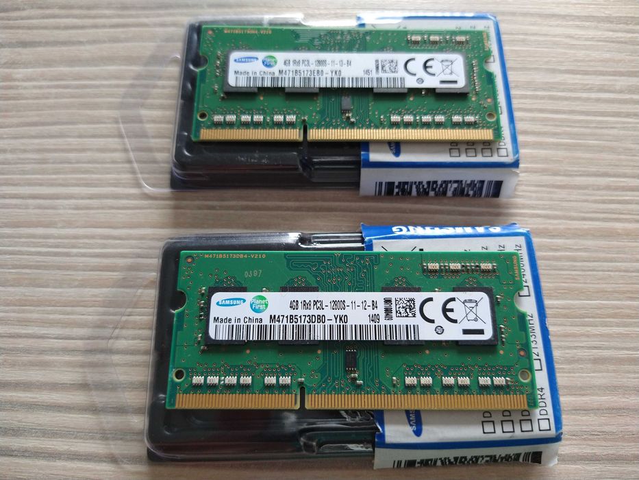 NOWA Pamięć RAM SAMSUNG 4GB 1Rx8 PC3L-12800S 1600MHz