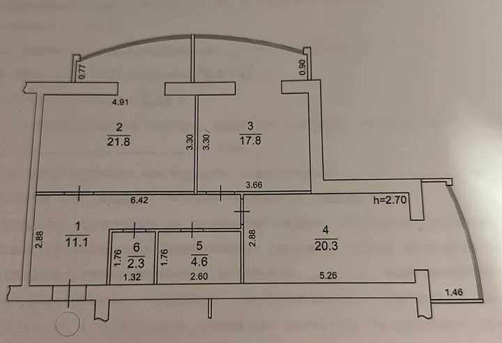 Продажа • ЖК "Гранд буд" • 78 м² • 2-й подъезд • 10/12 этаж • газ • теплый пол • #146523