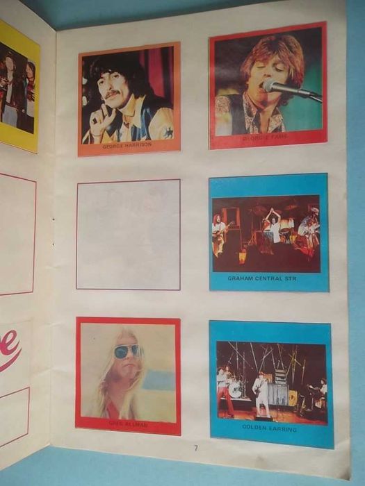 RARA CADERNETA DE CROMOS POPs & TOPs e outras cadernetas