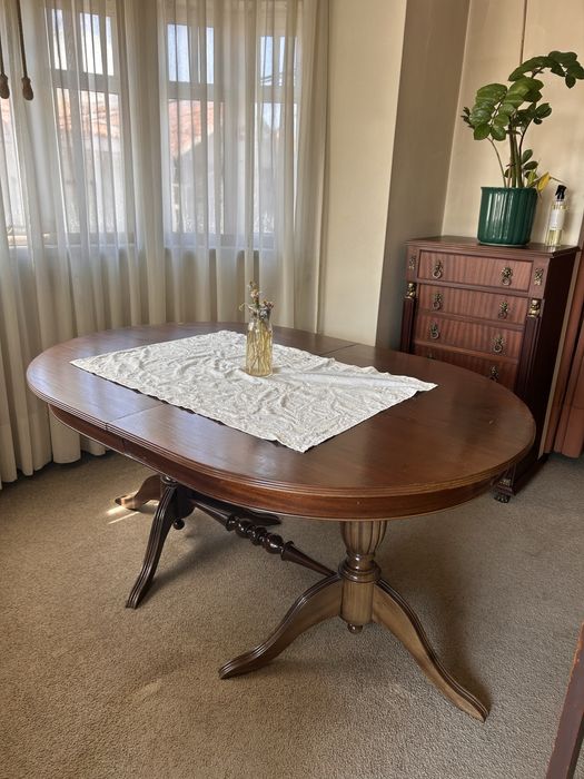 Mesa 6 lugares extensiva